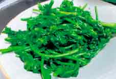 青菜炒めの写真